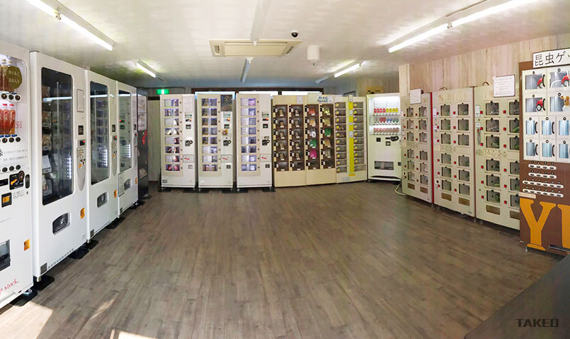 昆虫食自販機 埼玉県にあるシフォンケーキ屋さんの自販機が今熱い 昆虫食のtakeo 通販 実店舗 製造 養殖 研究