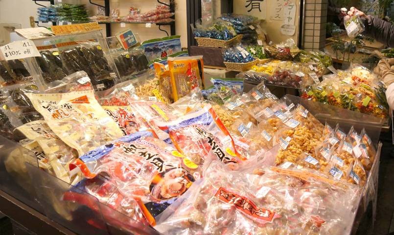 京都の昆虫食「珍味の喜久屋」